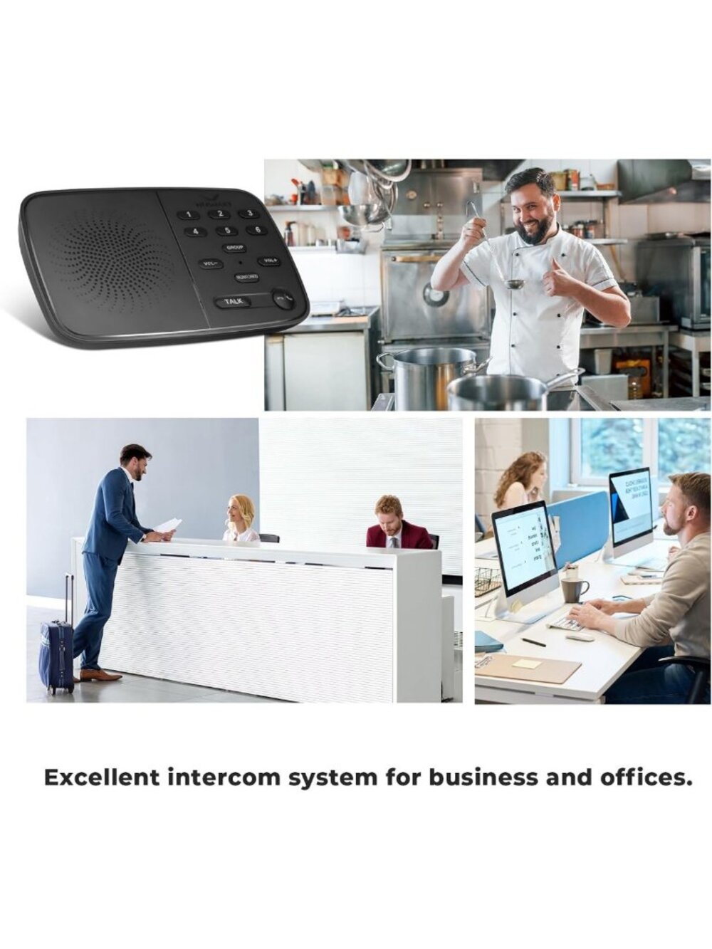 Wireless Two-Way Intercom System for Home - Real-Time Communication Device - Picture 7 of 9